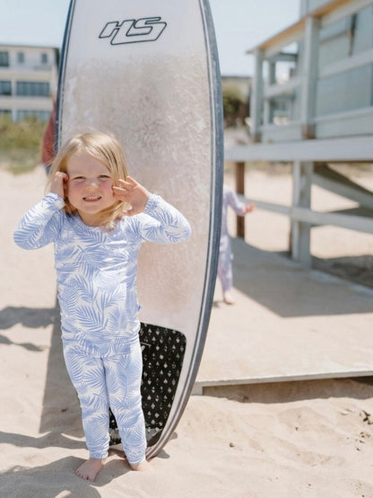 Cali Coastal - Baby Blue – Toddler Two-Piece Pajama