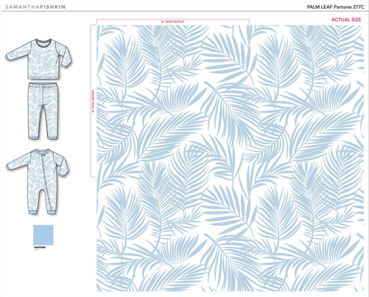 Cali Coastal - Baby Blue - Blanket