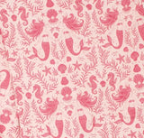 Mermaid Cove Collection | Bamboo Blanket - Pink