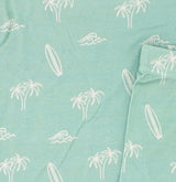 Surfside Dreams Collection | Toddler Shorts/Short Sleeve Bamboo Pajamas - Coastal Sage