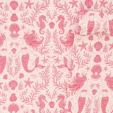 Mermaid Cove Collection | Toddler Two-Piece Bamboo Pajamas - Pink