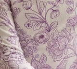 Botanical Collection | Toddler Two-Piece Bamboo Pajamas - Lavender