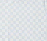 Checkered Splash Collection | Bamboo Women's Pajamas - Blue
