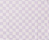 Checkered Splash Collection | Bamboo Women's Pajamas - Lavender