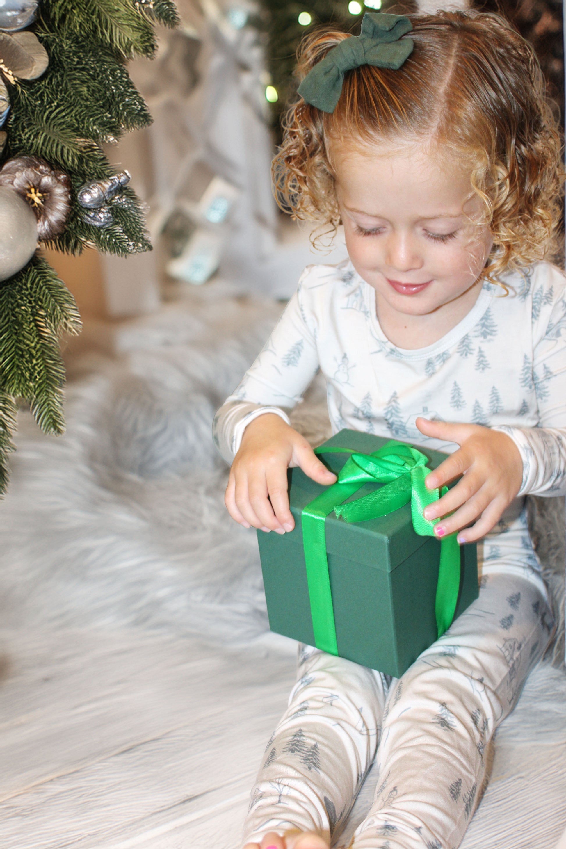 Shae & Palmer Winterdream toddler Christmas pajamas — luxury bamboo sleepwear for festive mornings, cozy nights, and matching family moments.