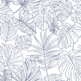 Tropical Bliss Collection | Toddler Two-Piece Bamboo Pajamas - Ocean Blue