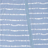 Blue Raspberry Stripe Collection | Bamboo Baby Romper - Blue