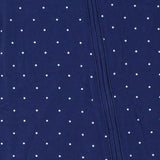 Midnight Dot Collection | Bamboo Baby Romper - Blue