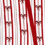 Ribbon Stripe Collection | Bamboo Baby Romper - Red