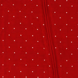 Ruby Dot Collection | Bamboo Baby Romper - Red