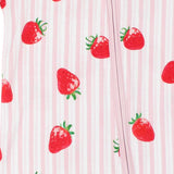 Strawberry Fields Collection | Bamboo Baby Romper - Pink