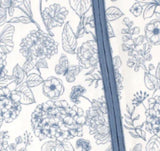 Botanical Collection | Bamboo Baby Romper - Blue